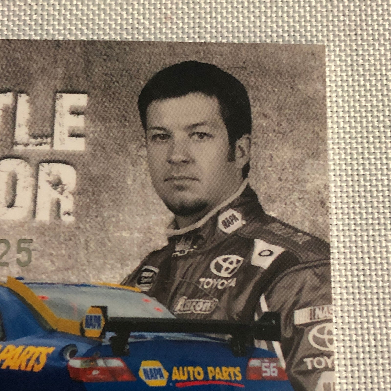 2010 Press Pass Martin Truex Jr Battle Armor Race Sheet Metal Relic Card /225