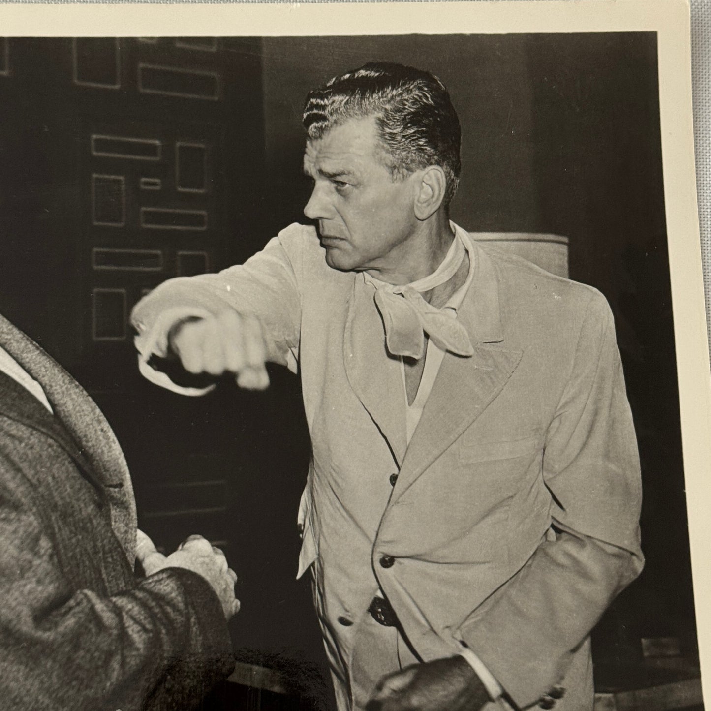 Vintage Movie Still Photo Photograph Fight Scene The Bottom of the Bottle