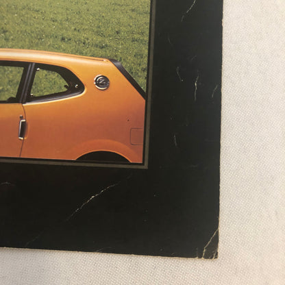 Vintage Honda Z360 Car Sales Brochure Catalog Honda Z 360
