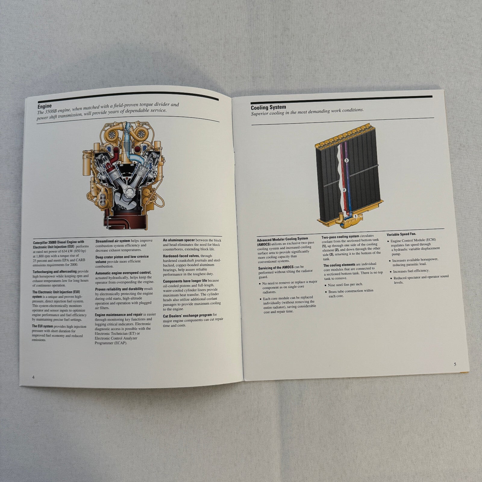 Caterpillar Cat D11R CD Carrydozer Tractor Construction Equipment Brochure