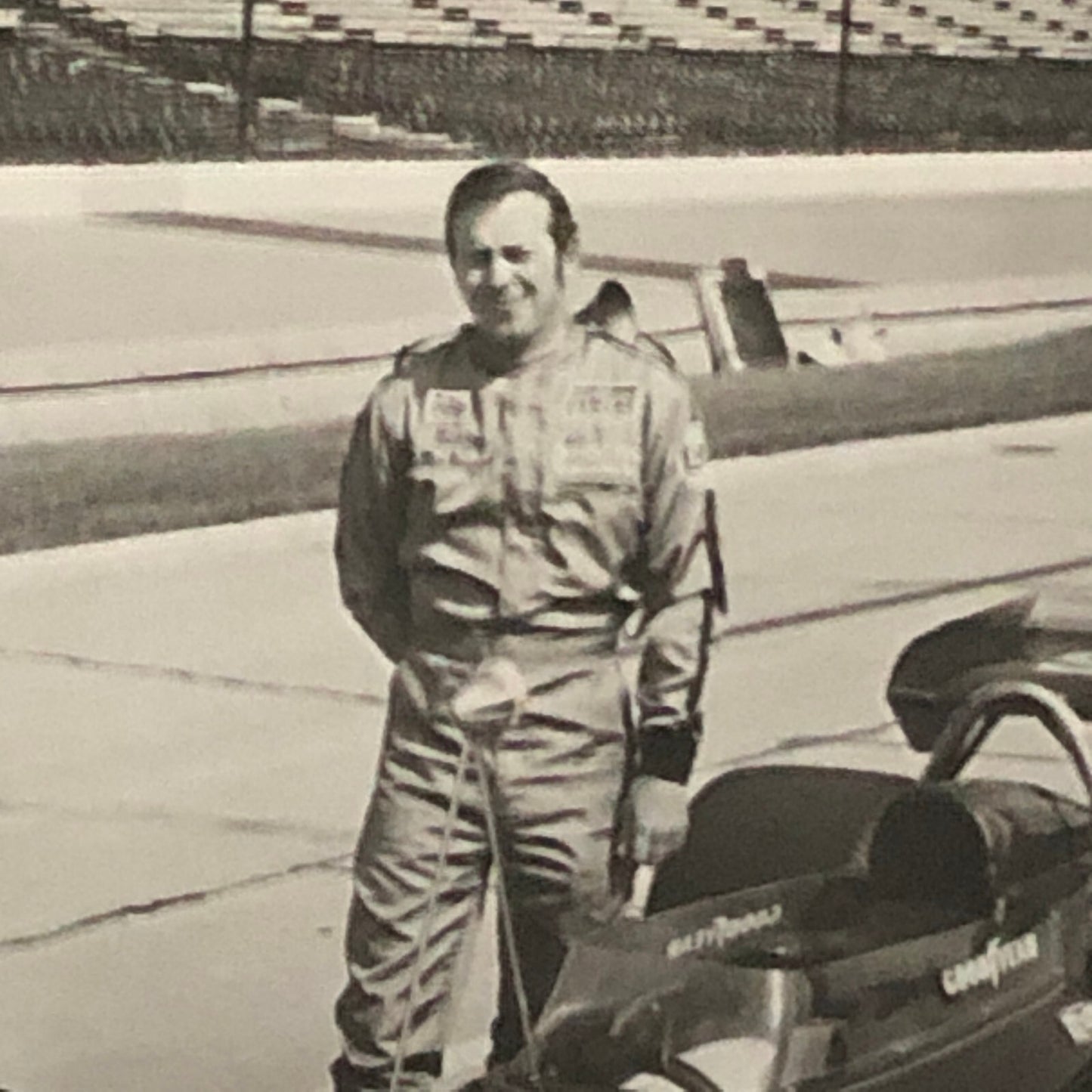 Vintage Indy Indianapolis Racing Photo Photograph Gary Bettenhausen 1972 McLaren