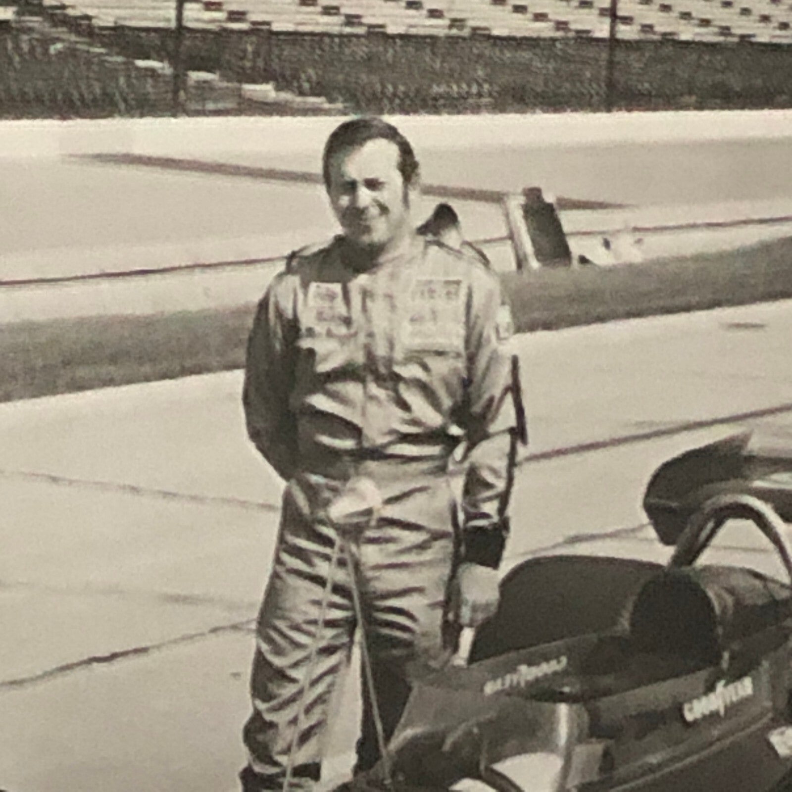Vintage Indy Indianapolis Racing Photo Photograph Gary Bettenhausen 1972 McLaren