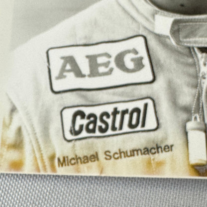 Sauber Mercedes Racing Driver Photo Michael Schumacher Jochen Mass Frentzen