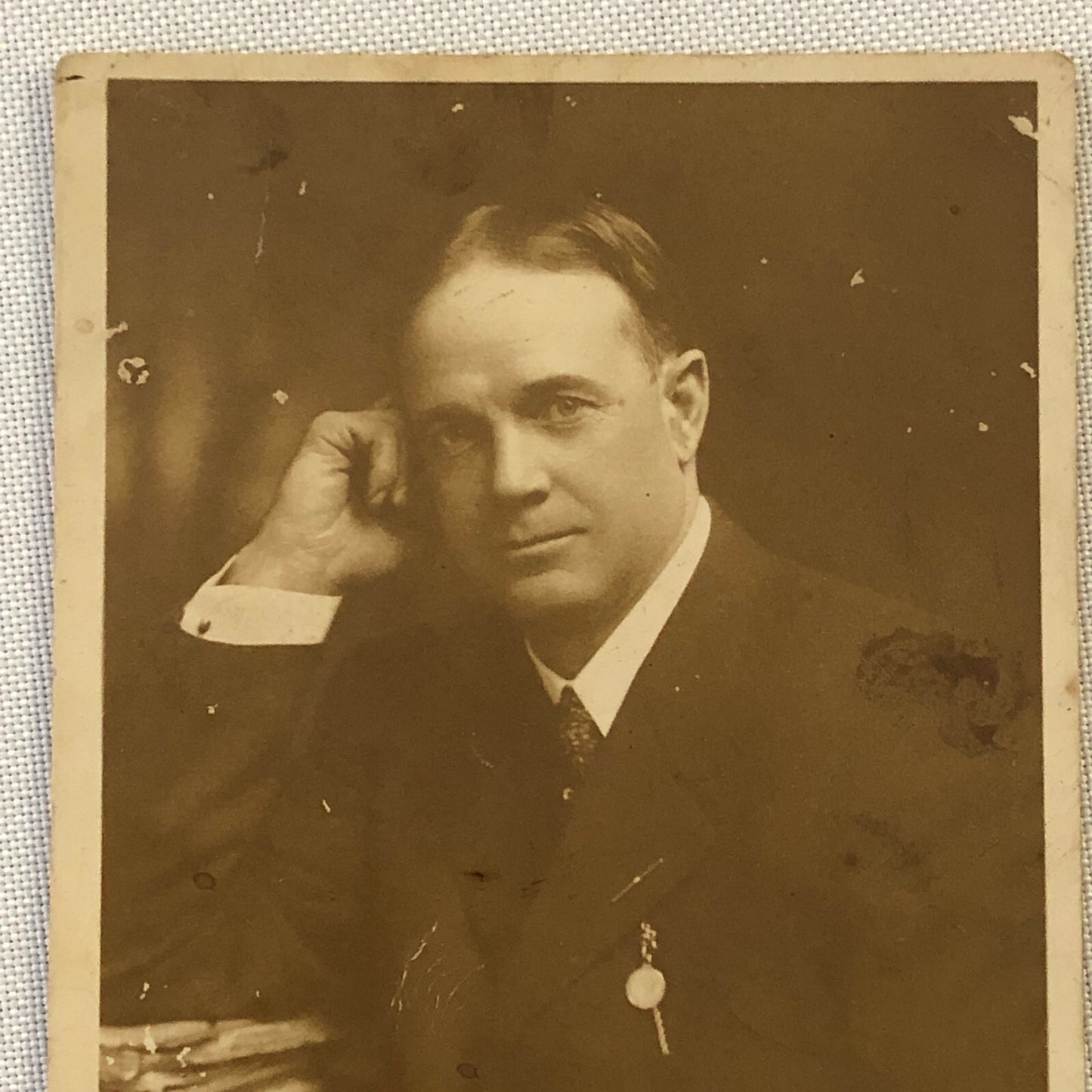 Antique RPPC Real Photo Postcard Post Card W A Sunday W.A. Sunday 