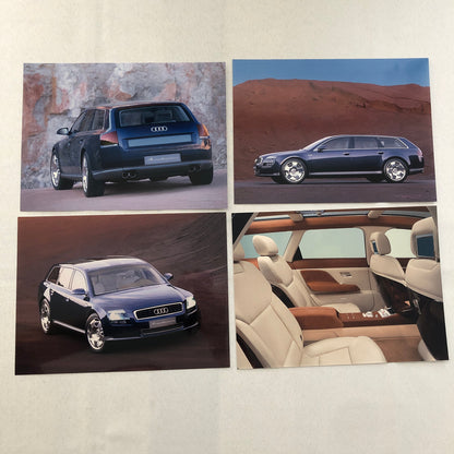 Audi Avantissimo Concept Car Station Wagon Press Kit Photo and Sketch Print Lot