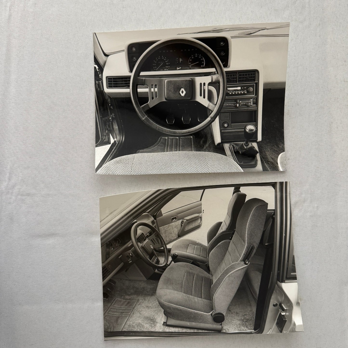 Renault Fuego Vintage Press Kit Brochure Photos 1980 GERMAN Text