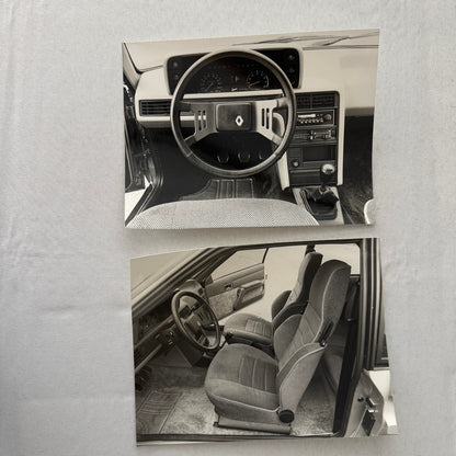 Renault Fuego Vintage Press Kit Brochure Photos 1980 GERMAN Text
