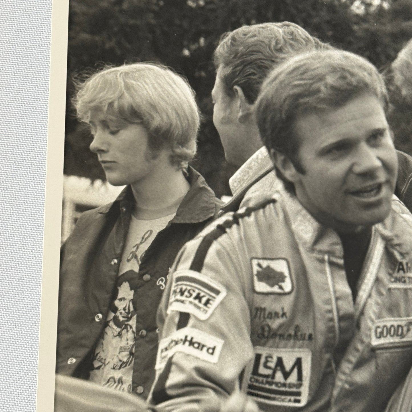 Mark Donohue Racing Driver Photo Photograph Vintage Image Modern Print