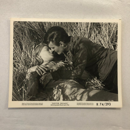 Doctor Zhivago Movie Press Photo Photograph 1966 Omar Sharif Julie Christie