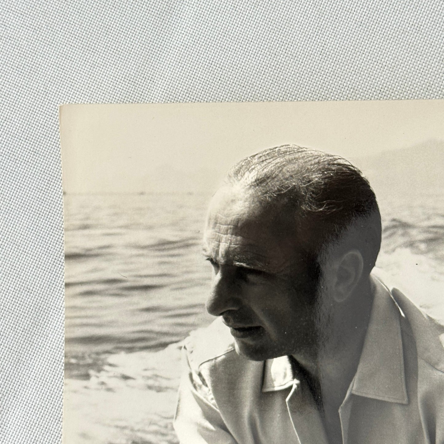 Juan Manuel Fangio Retirement Vacation Holiday Italian Press Photo F1 Racing
