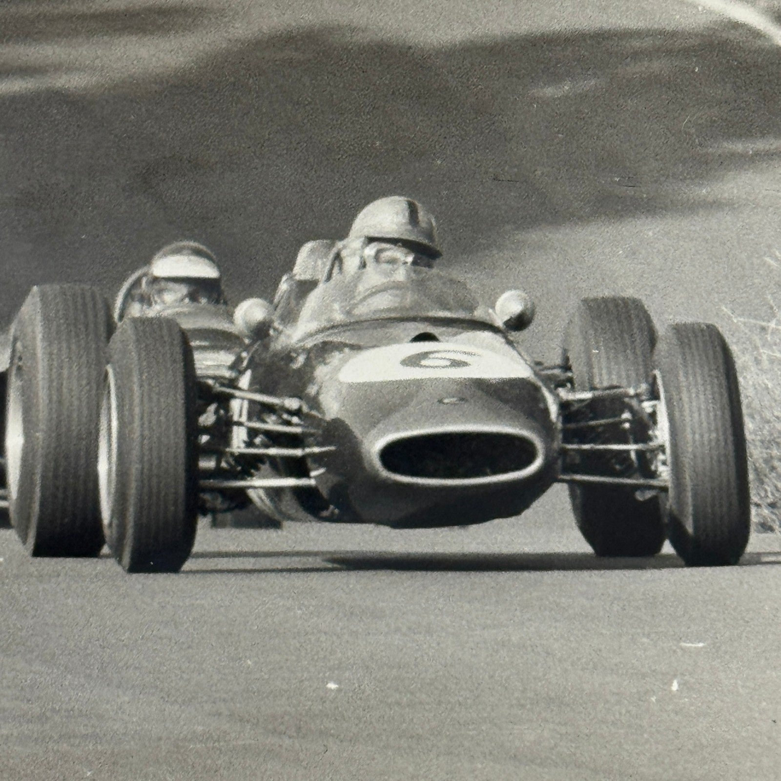 Vintage Racing Photo Photograph Unidentified Cars Lynton Money Print