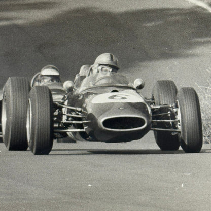 Vintage Racing Photo Photograph Unidentified Cars Lynton Money Print