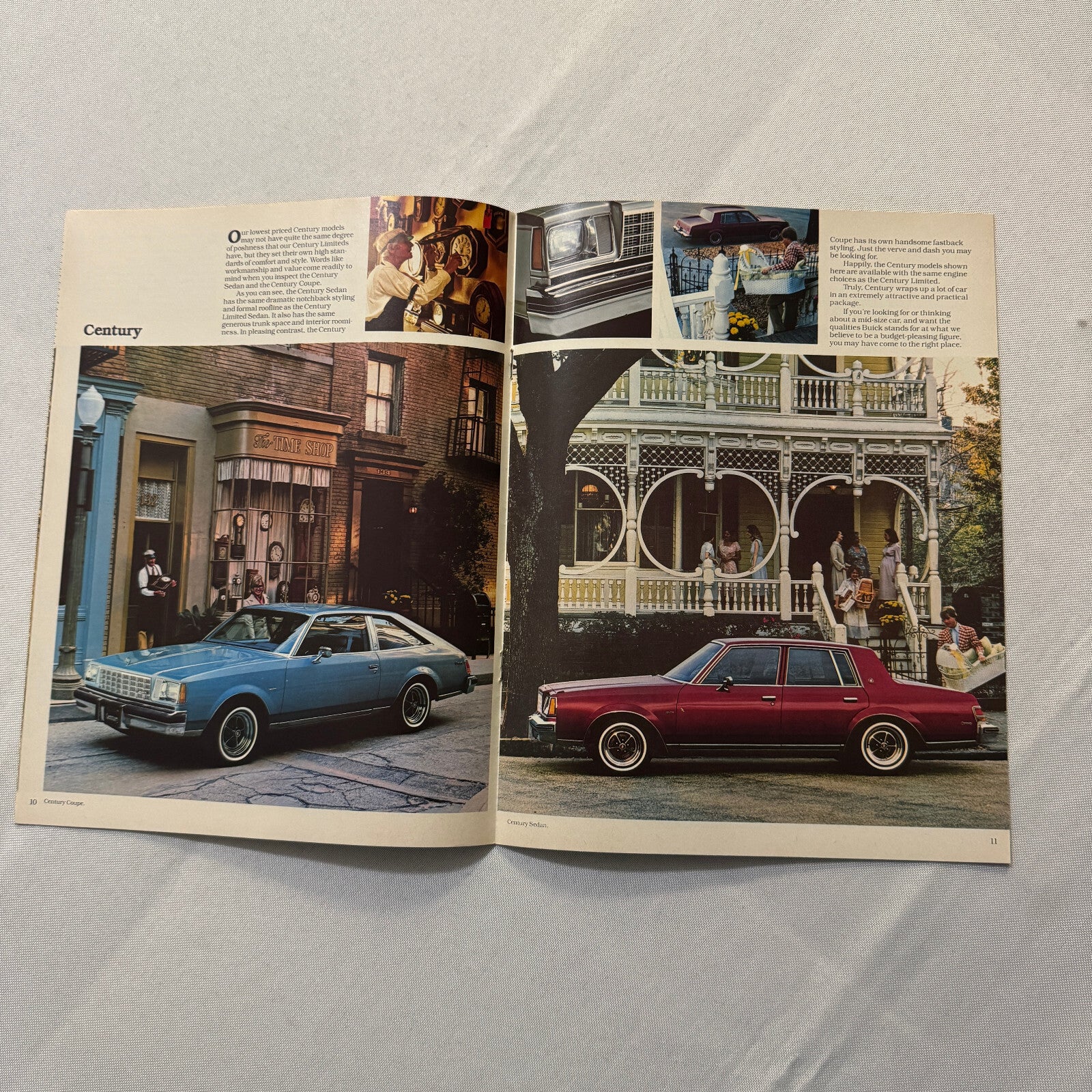1980 Buick Regal and Century Car Sales Brochure Catalog Advertising