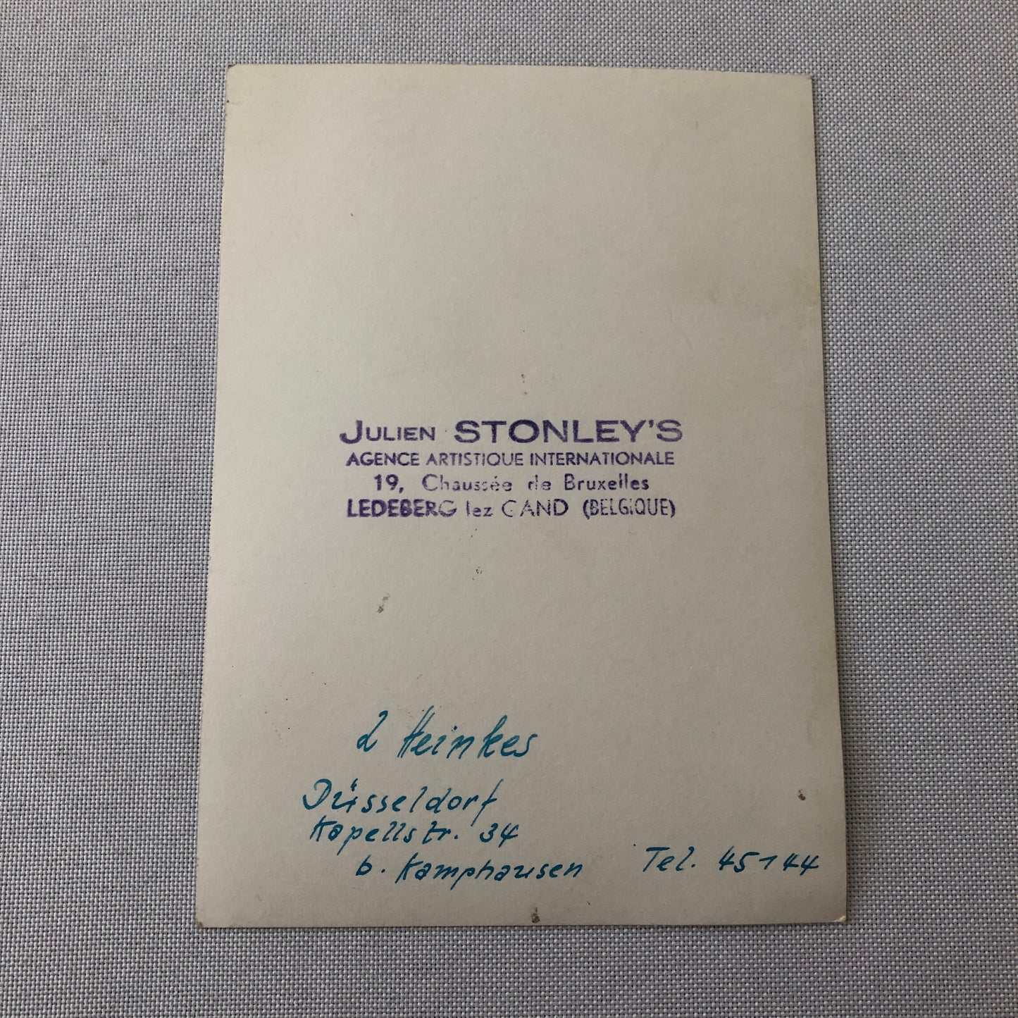 Circus Performers with Bicycle Photo Photograph Vintage 2 Heinkes