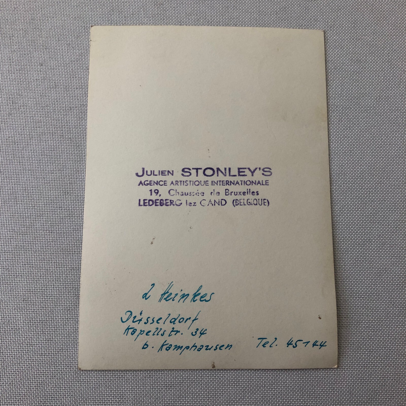 Circus Performers with Bicycle Photo Photograph Vintage 2 Heinkes