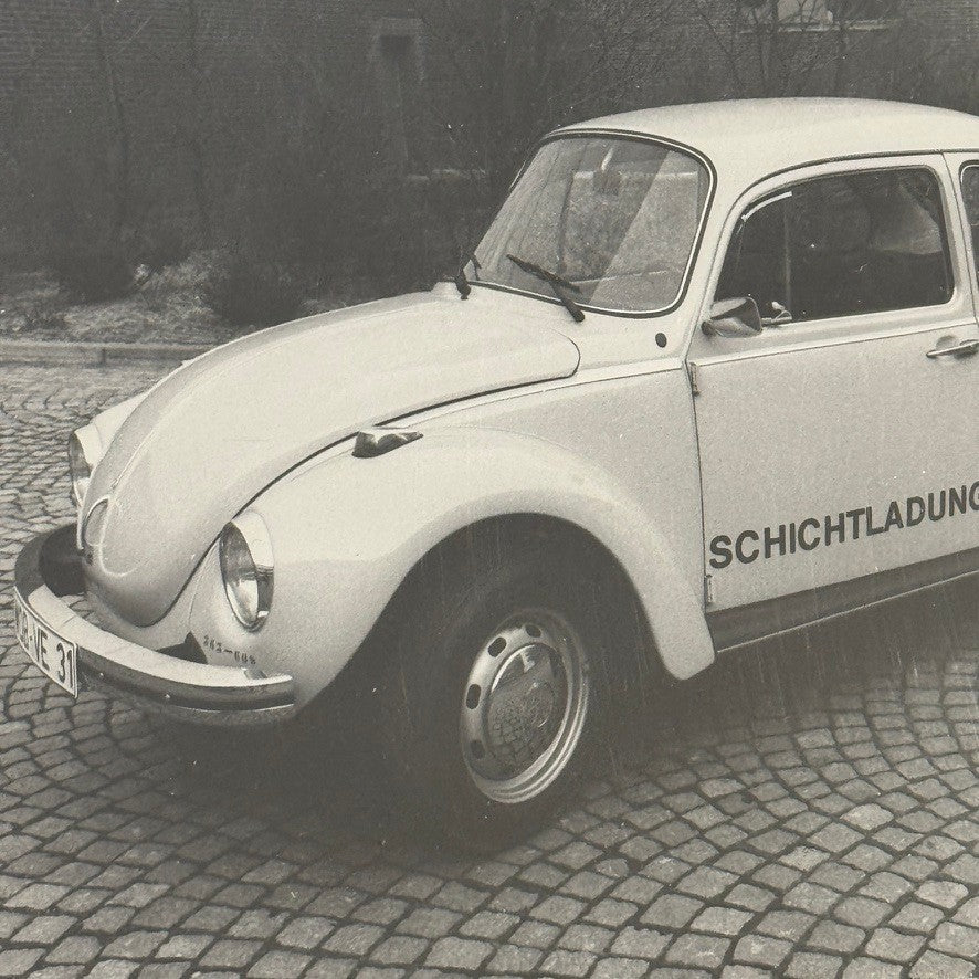Vintage Volkswagen Beetle VW Bug Car Photo Photograph Print 1977