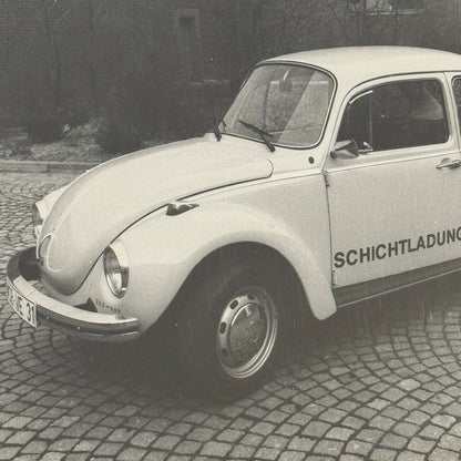 Vintage Volkswagen Beetle VW Bug Car Photo Photograph Print 1977