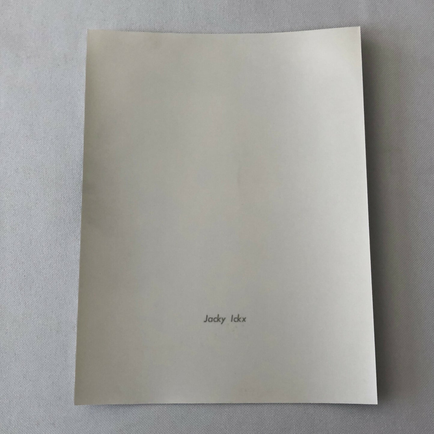 Vintage Racing Photo Photograph Jacky Ickx Driver Portrait 