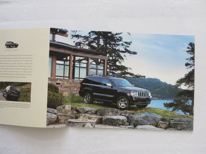 2006 Jeep Grand Cherokee Sales Brochure Laredo Limited Overland SRT8