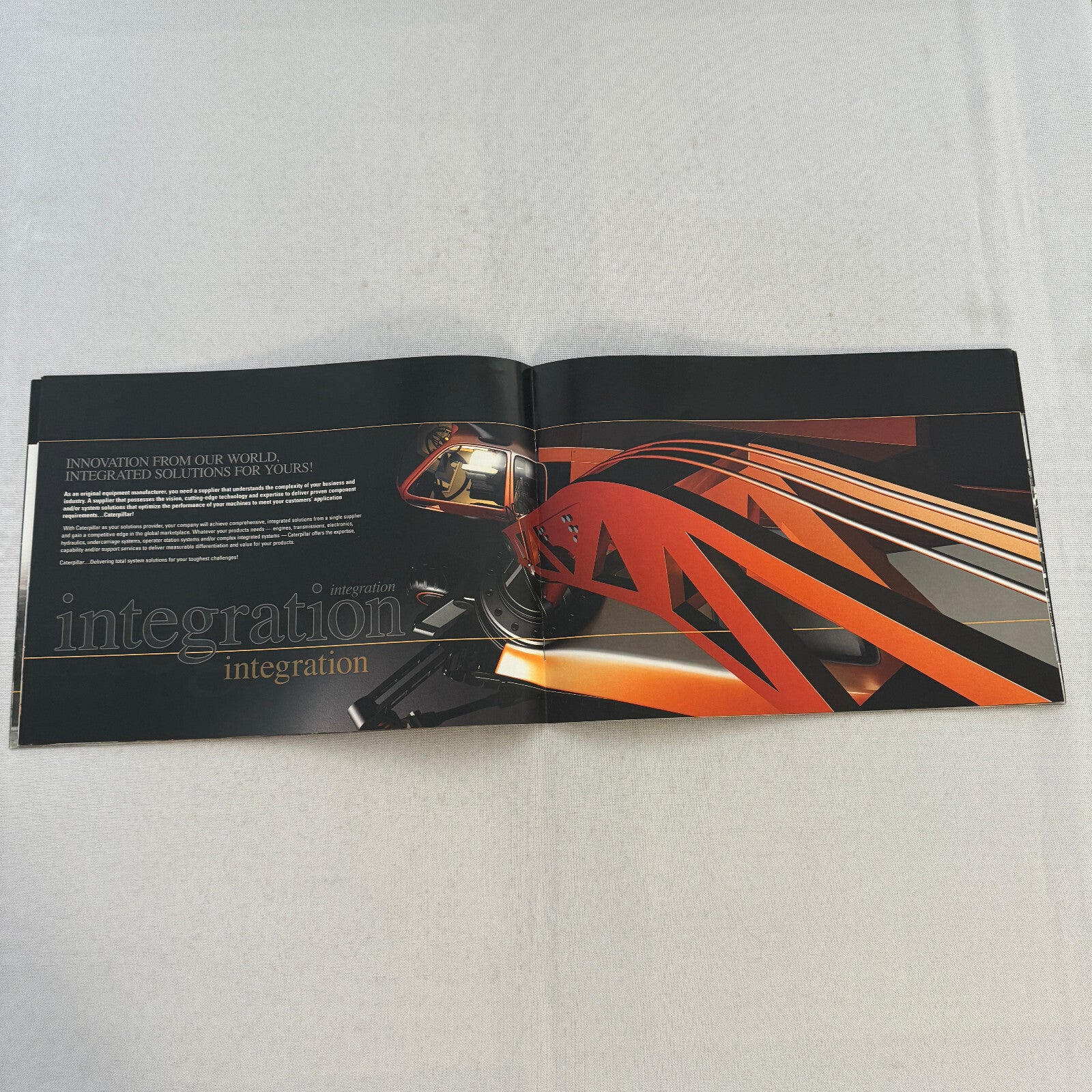 Caterpillar Integrated Systems Product Development Heavy Equipment Brochure