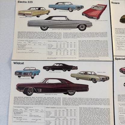 1968 Buick Sales Brochure GS400 GS350 Skylark Wildcat Electra Riviera Catalog