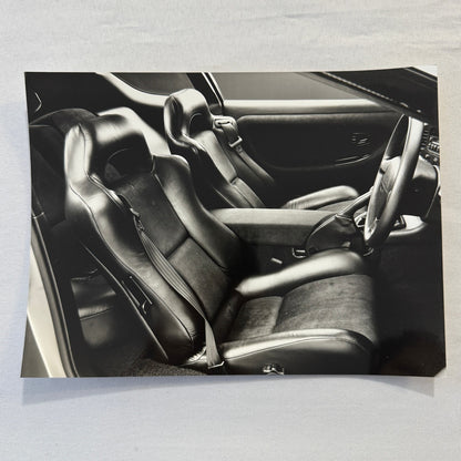 1989 Toyota Concept Car Photo Photograph Print Lot 2x Toyota 4500 GT