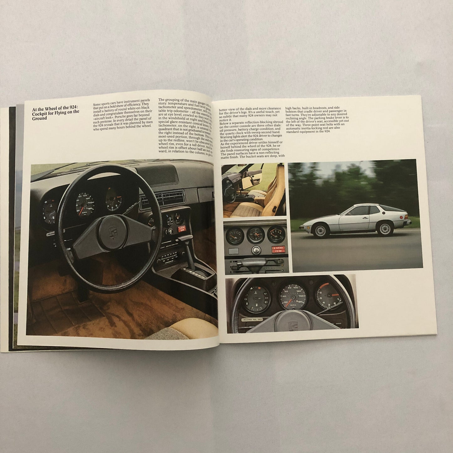 1979 Porsche 924 Sales Brochure Catalog Advertising Prospekt