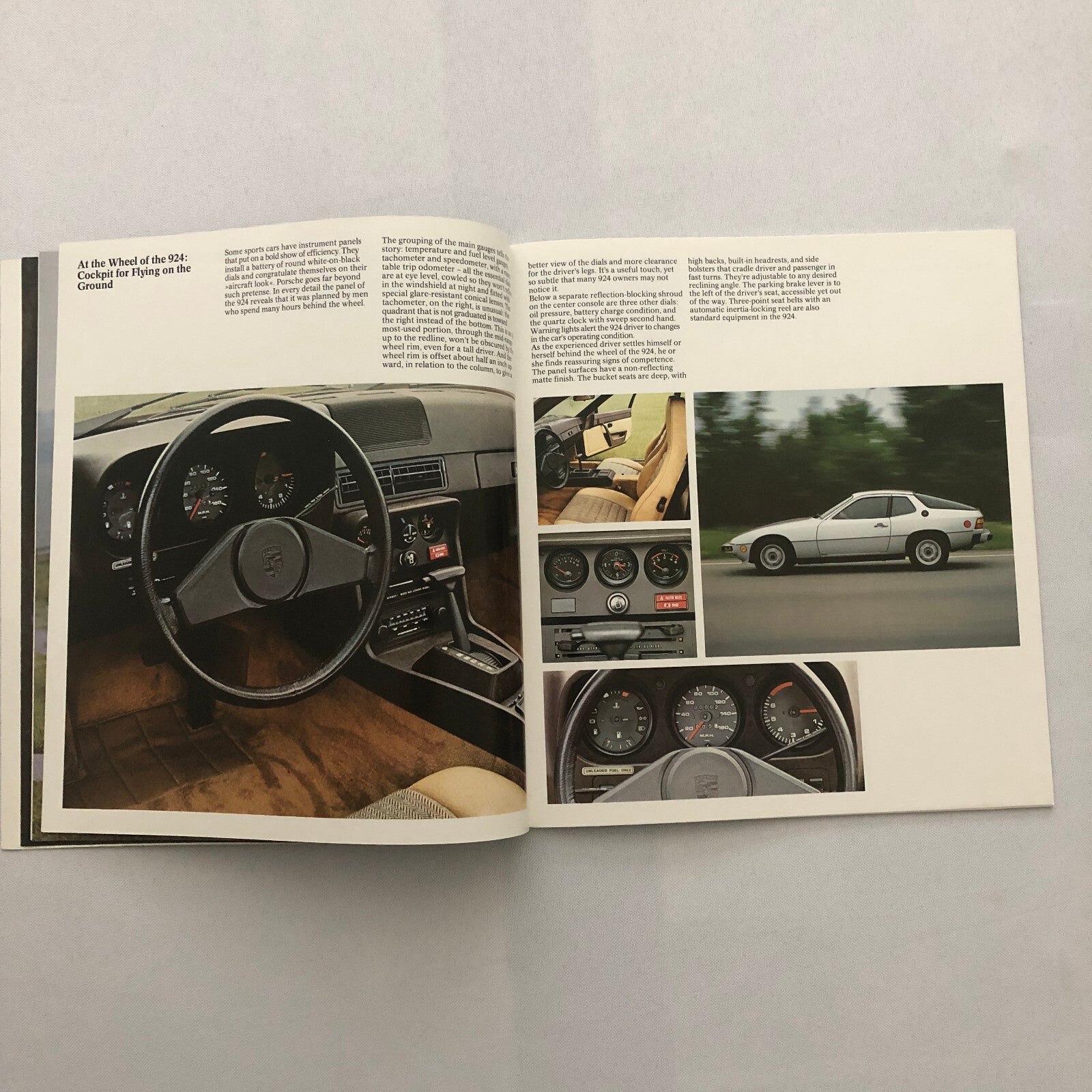 1979 Porsche 924 Sales Brochure Catalog Advertising Prospekt