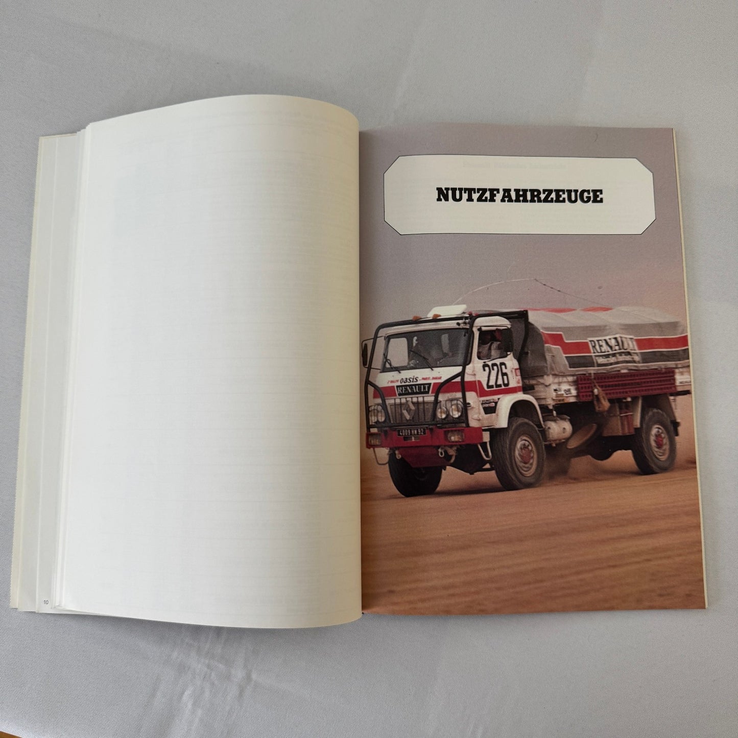 1979 Renault Annual Report Corporate Brochure GERMAN Language
