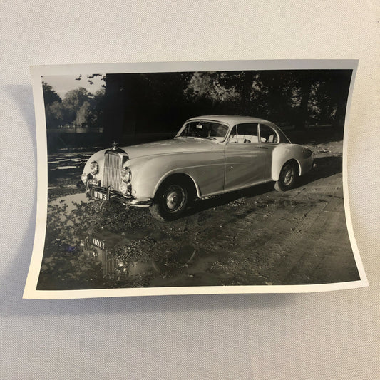 Vintage 1954 Bentley Continental R Type Fastback H J Mulliner Car Auction Photo