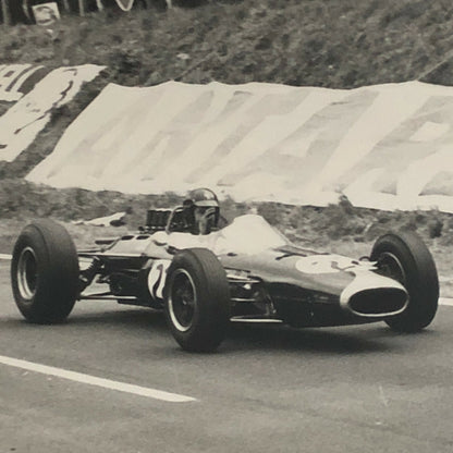 Vintage Grand Prix Racing Car Driver Photo Photograph Print 