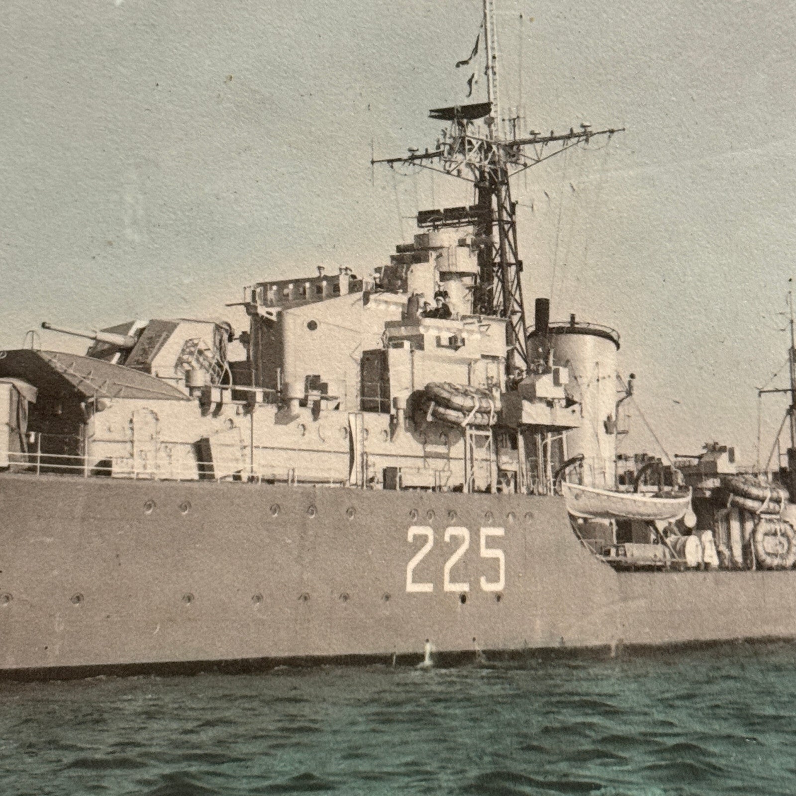 Royal Canadian Navy HMCS Sioux Military Ship Boat Photo Photograph Print
