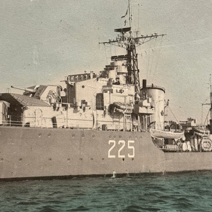 Royal Canadian Navy HMCS Sioux Military Ship Boat Photo Photograph Print