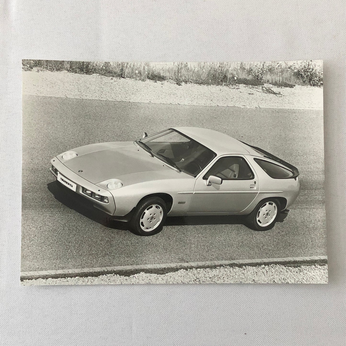 Vintage Porsche 928 S Factory Press Photo Photograph Print Werkfoto Lot 2x 928S