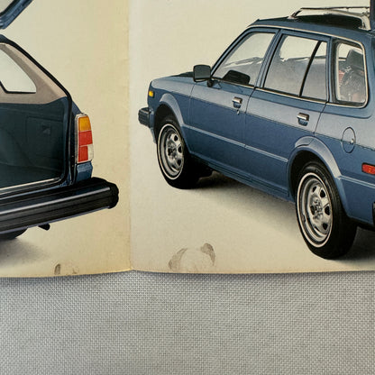 Honda Civic Station Wagon Car Sales Brochure Catalog Canadian 1979 1980