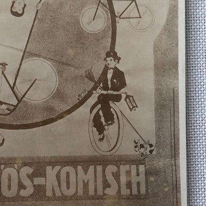 Circus Performer Unicycle Acrobat Balancing The Michelins Postcard Post Card