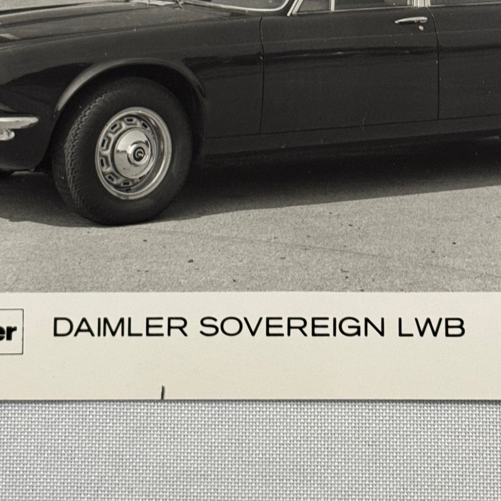 Daimler Sovereign LWB Car Factory Press Photo Photograph Jaguar Sovereign