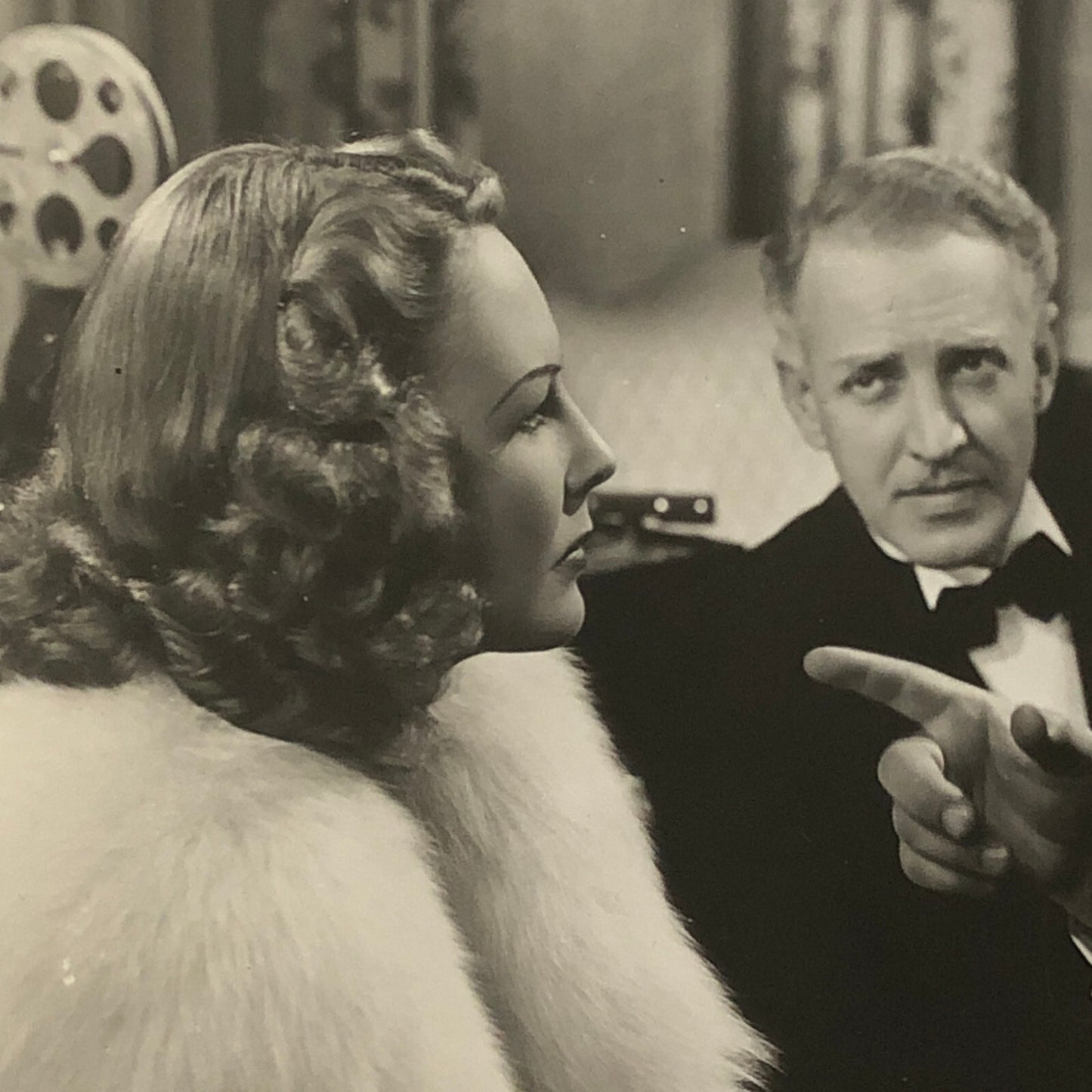 Vintage Movie Still Photo Photograph Print Actor Actress Edward G Robinson