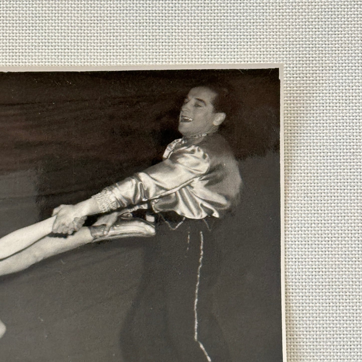 Circus Rollerskating Roller Skate Circus Act Photo Photograph Vintage Cartelly