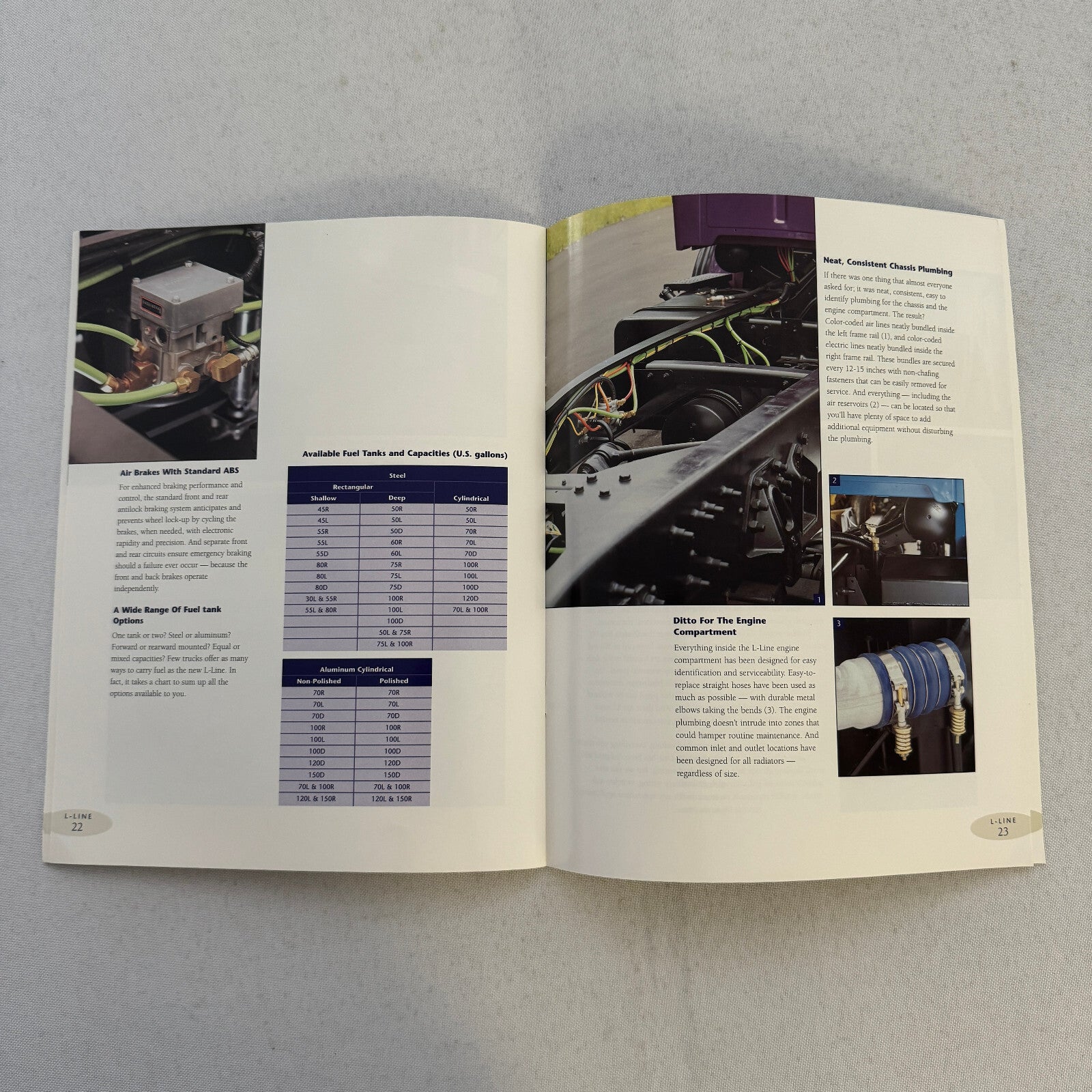 Sterling Truck L-Line L Line Sales Brochure Catalog Advertising