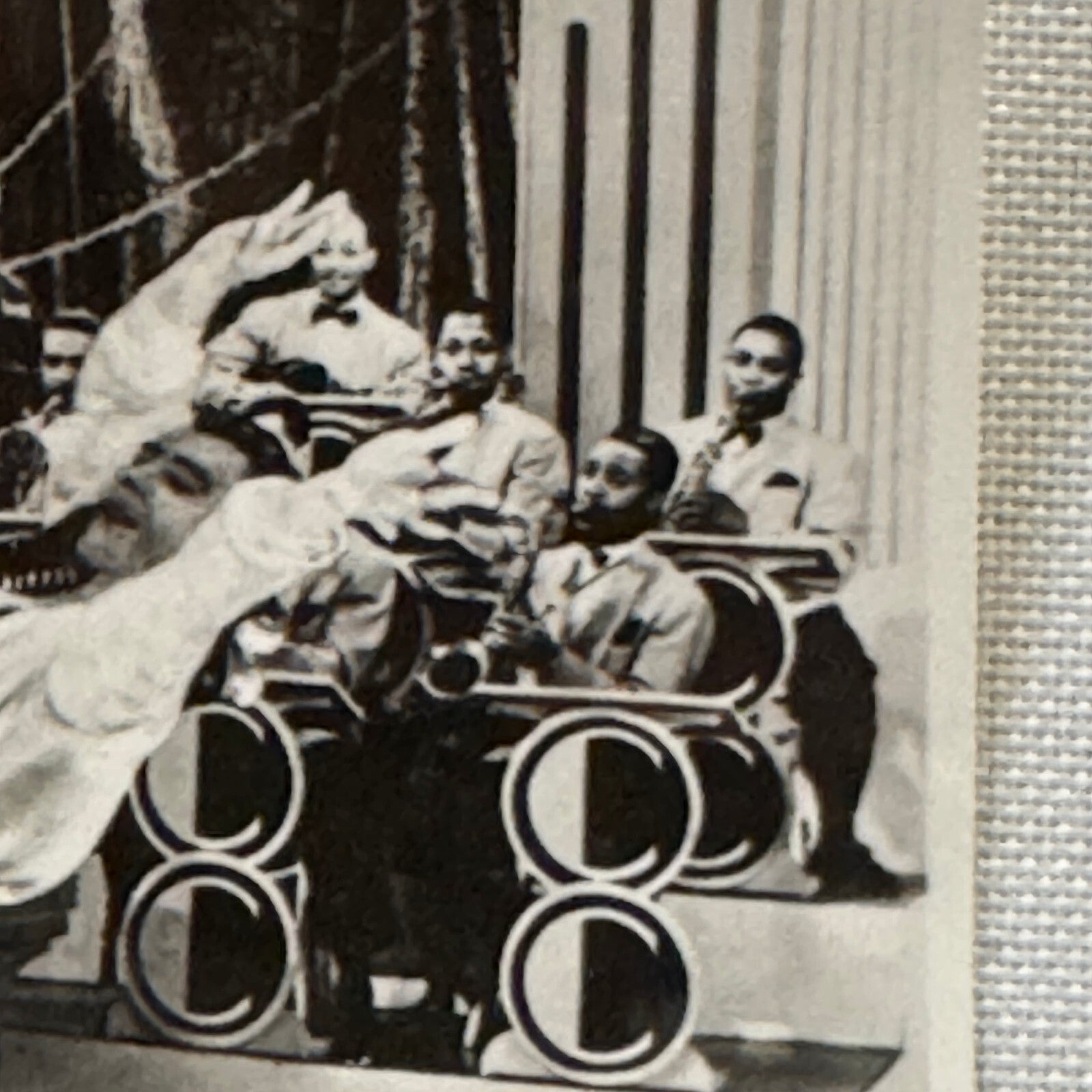 Circus Rollerskating Roller Skate Circus Act with Band Photo Photograph Vintage