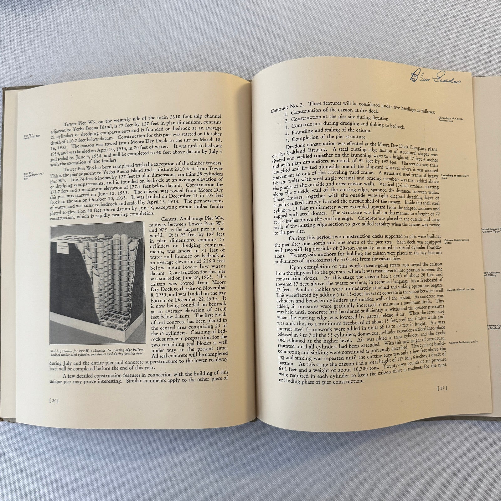 San Francisco Oakland Bay Bridge Annual State Report Book Lot 6x 1934 - 1939