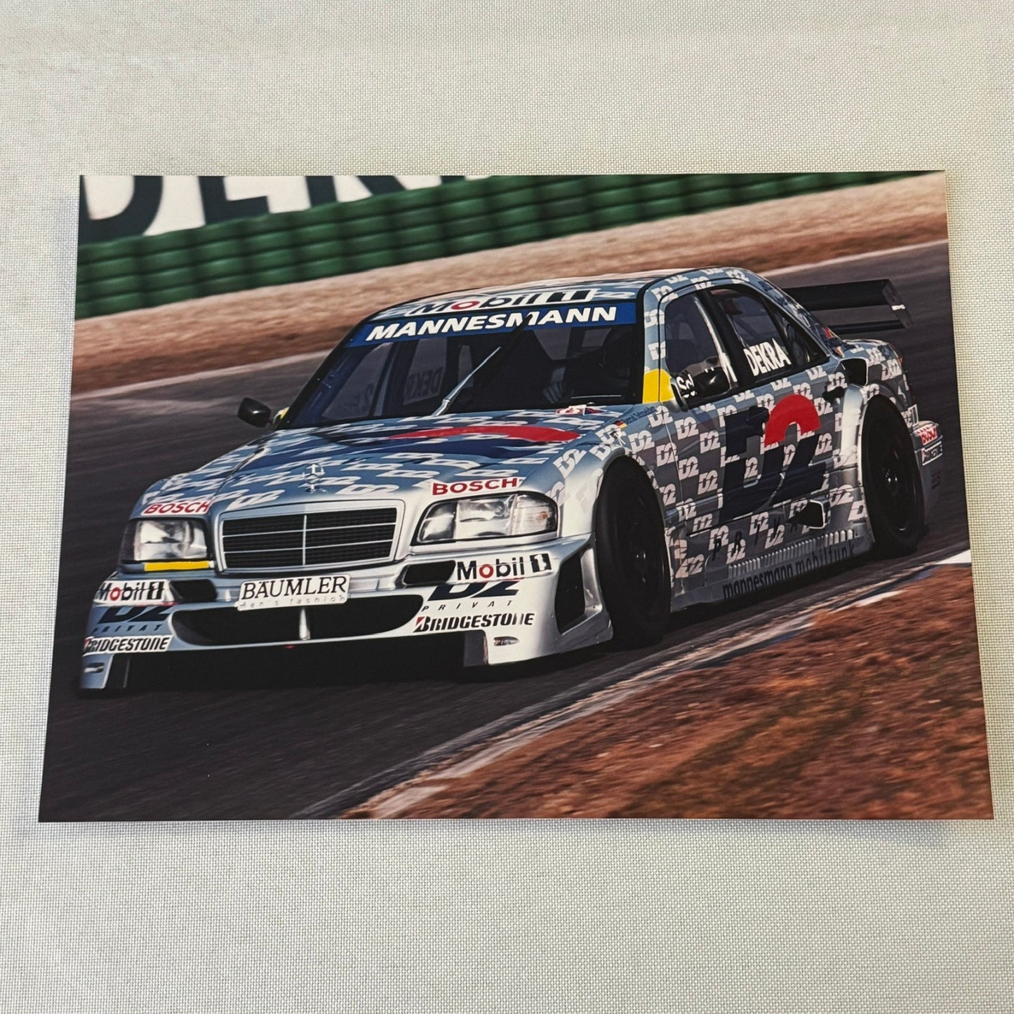 1996 Mercedes ITC AMG Racing Press Kit Dario Franchitti Ellen Lohr Kurt Thiim