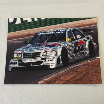 1996 Mercedes ITC AMG Racing Press Kit Dario Franchitti Ellen Lohr Kurt Thiim