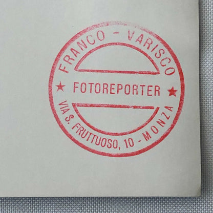 Vintage Racing Photo Photograph Jacky Ickx Matra Ford Car