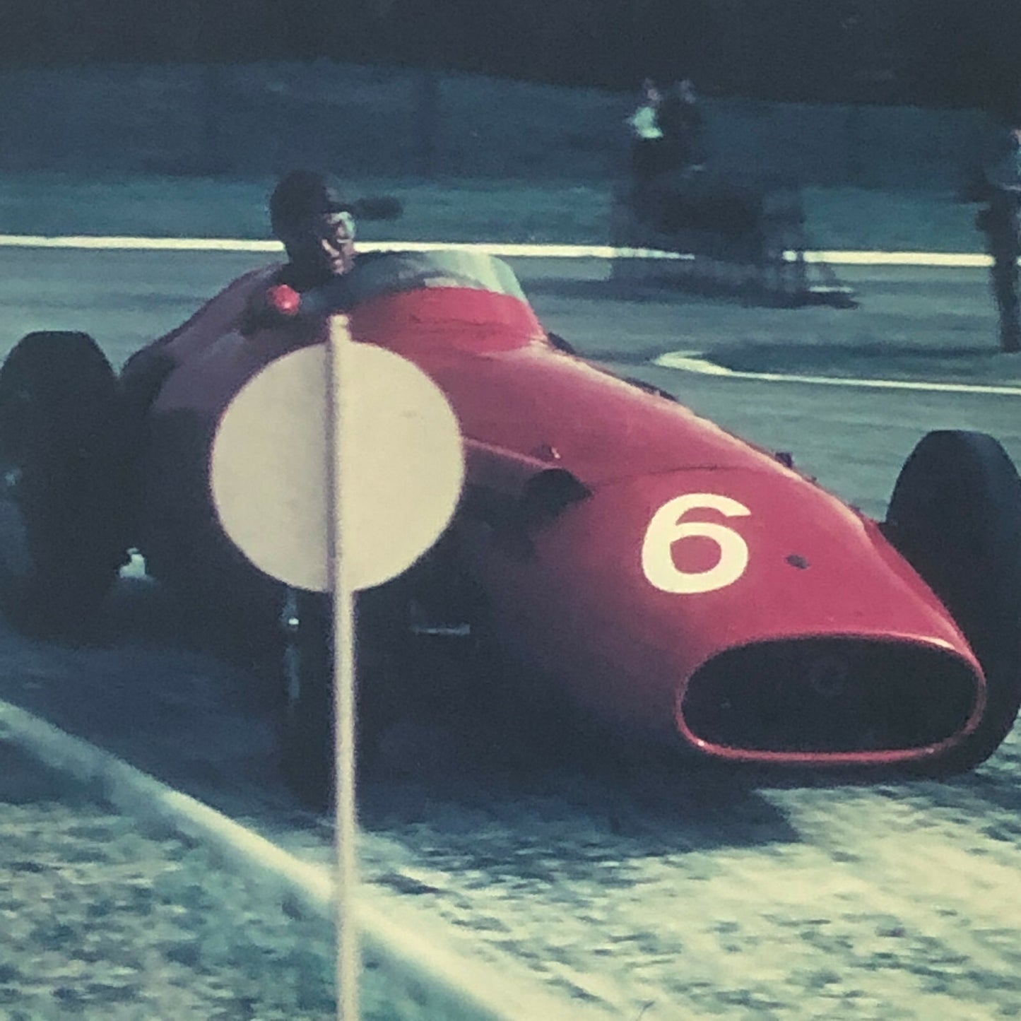 Juan Manuel Racing Driver in Maserati Photo Photograph 1957 Argentina 