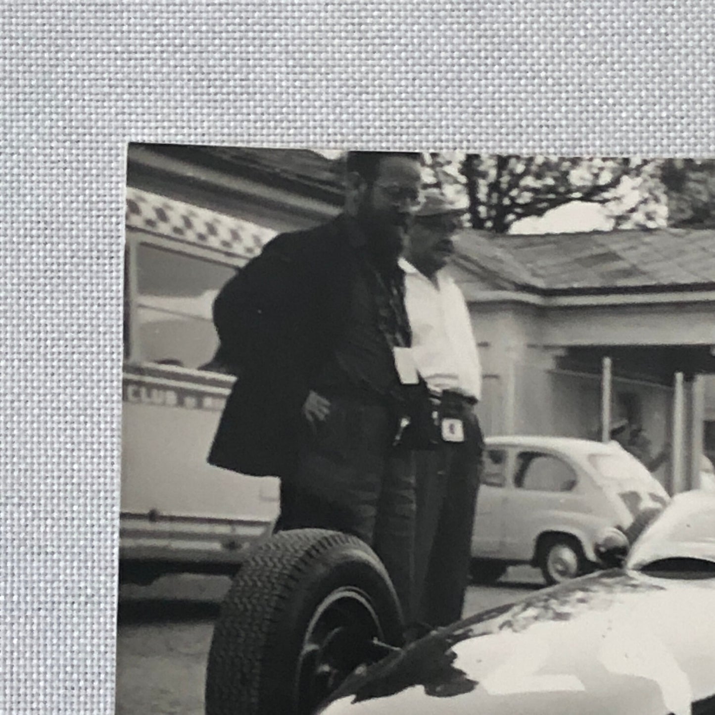 Vintage Racing Photo Photograph BRM Race Car 1961 Monza