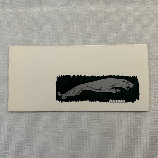 Jaguar Sales Brochure Catalog Advertising E-Type EType XK-E Roadster Mark IX 3.8