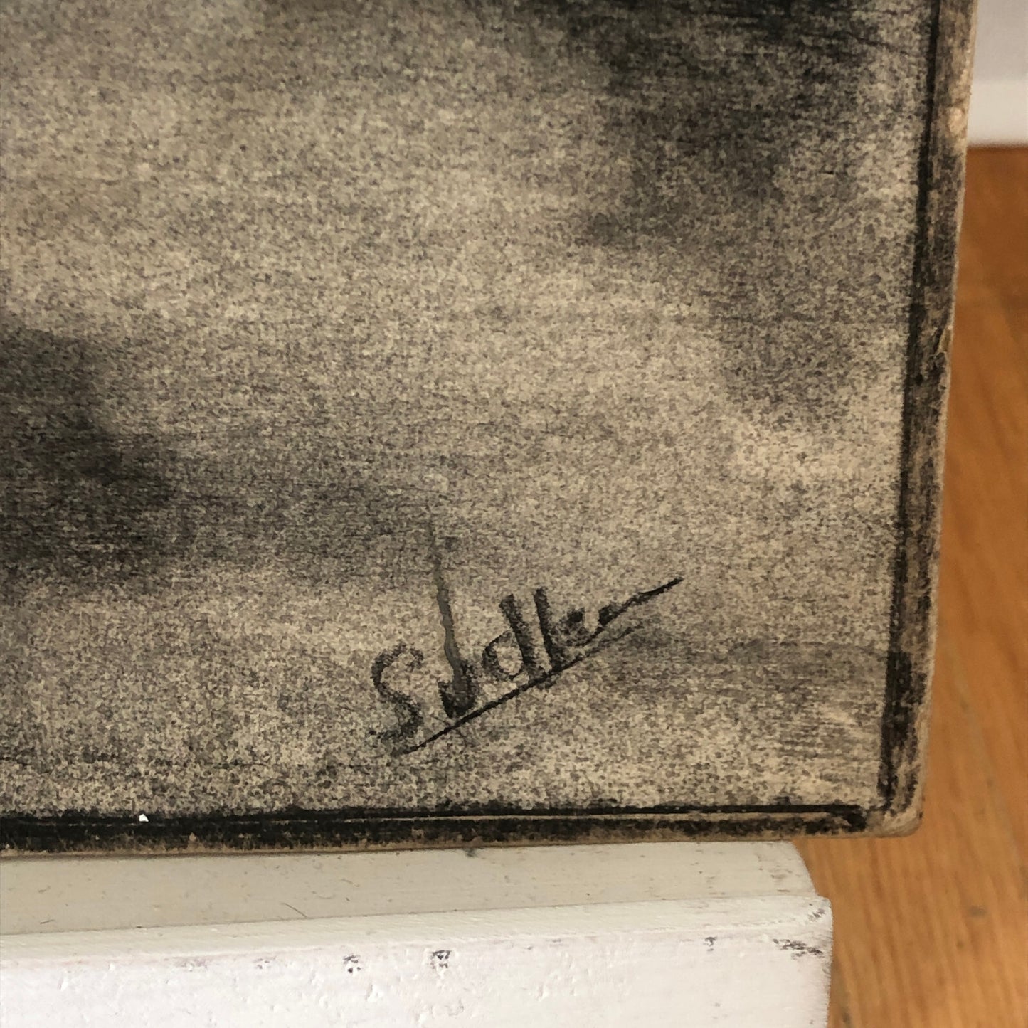 Vintage Illustration Art Artwork Artist Arthur E Sudler Antique Car Carriage