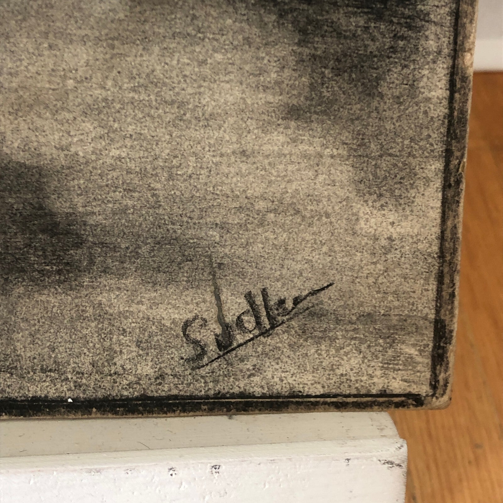 Vintage Illustration Art Artwork Artist Arthur E Sudler Antique Car Carriage